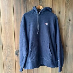 Champion Reverse Weave Hoodie Perfectly Faded